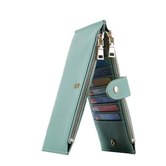 Travelambo Multi Card Wallet w/ Zipper Pockets - Picture 1 of 7